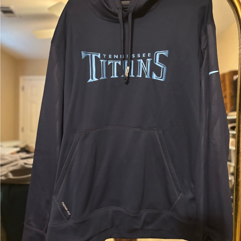 Tennessee Titans Nike Men's Navy Hoodie
